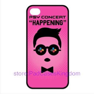 Popular Korea singer PSY logo Waterproof TPU iPhone 4 supported by padcaseskingdom: Cell Phones & Accessories