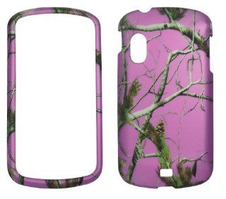 2D Pink Camo Realtree Samsung Stratosphere i405 Verizon Case Cover Hard Phone Case Snap on Cover Rubberized Touch Faceplates: Cell Phones & Accessories