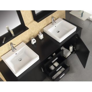 Virtu Tavian 72 Double Bathroom Vanity Set