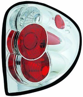 IPCW CWT 409C2 Dodge Caravan/Chrysler/Plymouth Voyager Crystal Clear Tail Lamp with Crystal Eyes   Pair: Automotive