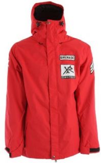Grenade Young & Reckless Snowboard Jacket Red Men's Sz Medium  Sports & Outdoors