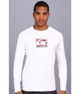 Quiksilver Pride L/S Surf Shirt Mens Swimwear (White)