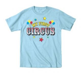 My First Circus Balloons Funny Toddler T Shirt: Clothing