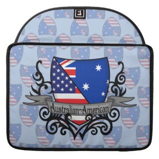 Australian American Shield Flag Sleeve For MacBook Pro