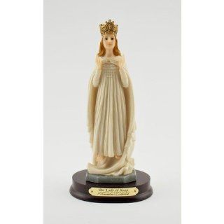 Shop Our Lady of Knock Statue on Base   8 inch at the  Home Dcor Store