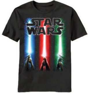 Star Wars Sci Fi Tee Saber Rise Kids Youth T Shirt (Small 6 8) Clothing