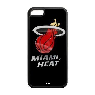 Custom Miami Heat Cover Case for iPhone 5C IP 22702: Cell Phones & Accessories