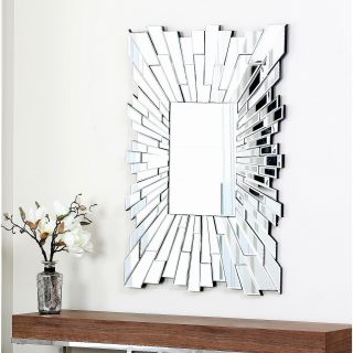 Abbyson Living Empire Rectangle Wall Mirror