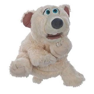 eisbar the polar bear puppet by just gorgeous