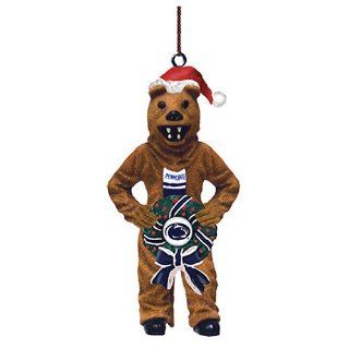 Penn State Nittany Lions Memory Company Team Mascot & Wreath Christmas Tree Ornament NCAA College Athletics Fan Shop Sports Team Merchandise : Sports Fan Hanging Ornaments : Sports & Outdoors