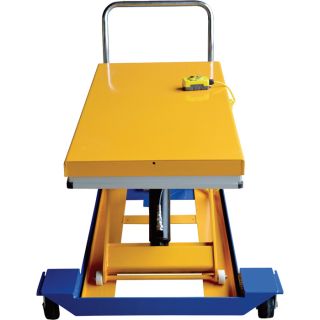 Vestil DC-Powered Scissor Cart — 1500-Lb. Capacity, Model# CART-24-15-DC  DC Powered Lift Tables   Carts
