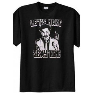 Big Mens Borat Sexy Time T Shirt (Big & Tall and Regular Sizes) at  Mens Clothing store