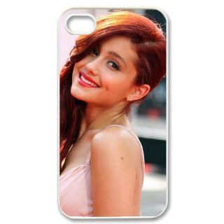 Custom Ariana Grande Cover Case for iPhone 4 WX174 Cell Phones & Accessories