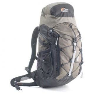 Lowe Alpine Airzone Centro 45+10 Adjustable Hiking Pack (Bark/Black) : Internal Frame Backpacks : Clothing