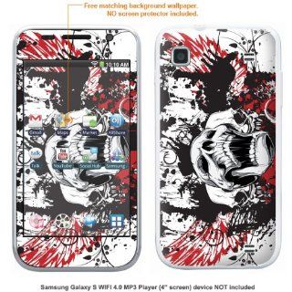 Protective Decal Skin Sticke for Samsung Galaxy S WIFI Player 4.0 Media player case cover GLXYsPLYER_4 427: Cell Phones & Accessories