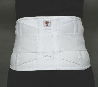 Dual Pull Criss Cross Elastic Back Support   Back Support Belt, Lumbar Back B: Health & Personal Care