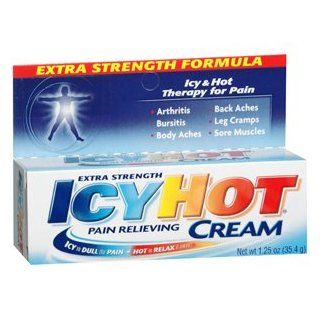 Special Pack of 5 CHATTEM LABS Icy Hot Cream 1.25 oz: Health & Personal Care