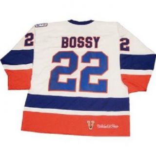 Steiner Sports NHL New York Islanders Mike Bossy White Authentic Islanders 1980 Throwback Jersey : Sports Fan Jerseys : Clothing