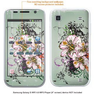 Protective Decal Skin Sticke for Samsung Galaxy S WIFI Player 4.0 Media player case cover GLXYsPLYER_4 420: Cell Phones & Accessories