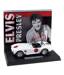 Franklin Mint 1/24 Elvis Presley's Spinout 1965 Shelby Cobra 427 S/C With Dis Toys & Games