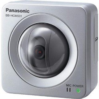 Panasonic BB HCM531A Outdoor Pan/Tilt PoE Security Network Camera (Silver)  Surveillance Cameras  Camera & Photo