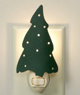 Green Christmas tree night light with switch and wall plug in.   Night Light Horse Lamp Rocking Projector