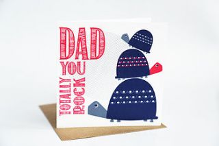 dad you totally rock card by allihopa
