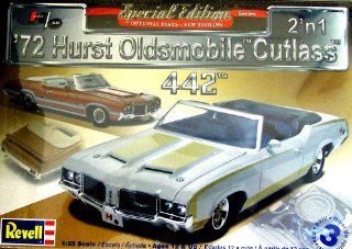 1972 Olds 442 Cutlass Hurst Convertible 2n1 Special Edition 1 25 Revell: Toys & Games