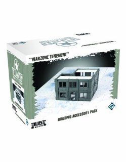 Warzone Tenement Building Accessory Pack (Dust Tactics): Fantasy Flight Games: Toys & Games