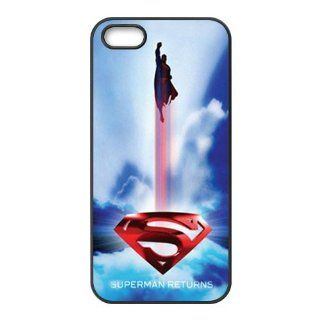 GoshoppingGo Cool Superman Takes Off With The Red Logo Iphone5/5S Best Rubber Case: Cell Phones & Accessories