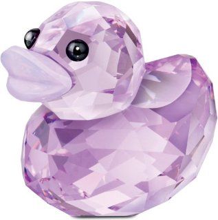 Swarovski Happy Duck Figurine, Lovely Lucy   Collectible Figurines