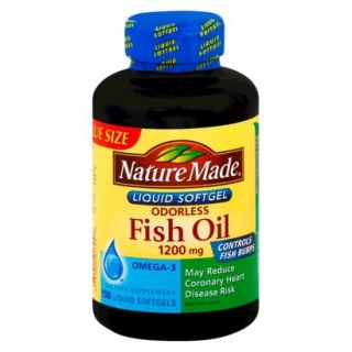 Nature Made Odorless Fish Oil Dietary Supplement