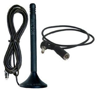 Cellphone Signal Booster Kit of Wilson Electronics Dual Band Mini Magnet Antenna and Cell Phone Antenna Adapter Cable for Motorola W315, W385, Merlin S720: Electronics