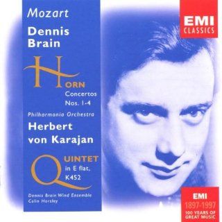 Mozart: Horn Concertos 1 4, Quintet in E Flat, KV 452: Music