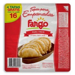 Fargo Tapas de Empanadas para Freir/ Empanada Shells for Frying (15.98 oz/453 g) : Prepared Pastry Shells : Grocery & Gourmet Food