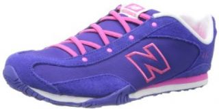 New Balance Women's WLS442 Casual Running Shoe,Blue/Pink,5 B US Shoes