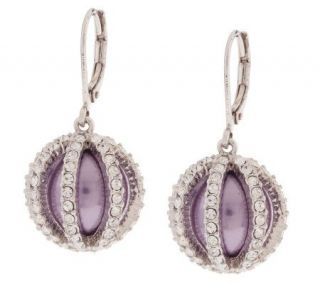 Nolan Millers Enraptured Elegance Purple Earrings —