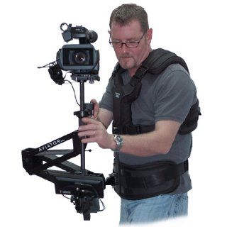 Varizoom Fully Supported Dual Arm Stabilizer for Camera 5 15 lbs (includes low mode) (Sony V Lock Battery Mount) : Professional Video Stabilizers : Camera & Photo