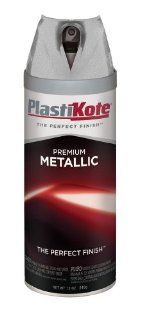 PlastiKote 451 General Purpose Metallic Silver Premium Enamel   12 Oz.: Automotive