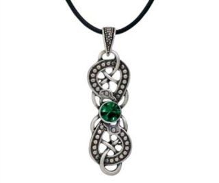 Celtic Serpent Pendant   Collectible Medallion Necklace Accessory: Jewelry