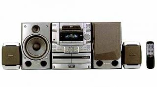 Pioneer CCS 306 Mini Sized Stereo System with25 CD Changer —