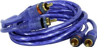 DB LINK CL17Z Double Shielded Competition Series RCA Adapter (17 ft) : Vehicle Amplifier Stereo Patch Cables : Car Electronics