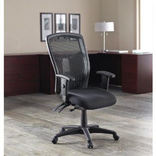Lorell Executive High Back Chair, Mesh Fabric, 28 1/2"x28 1/2"x45, BK   Home Office Desk Chairs