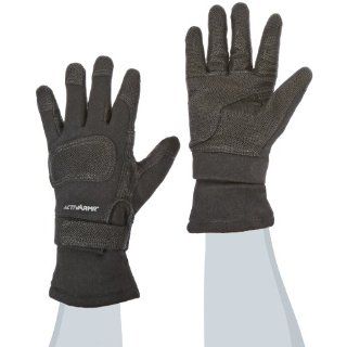 Ansell ActivArmr 46 456 Nomex Kevlar Flame Resistant Cold Weather Tactical Combat Glove with Textured Grip, Cut Resistant, Extended Cuff, 11 1/4" Length, Small, Black (1 Pair): Cut Resistant Safety Gloves: Industrial & Scientific