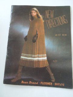 New Directions Vol 457 Great Sweater Designs Bear Brand Fleisher Botany  Other Products  
