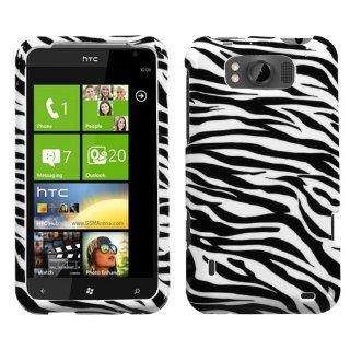 MYBAT Zebra Skin Phone Protector Cover for HTC X310a (TITAN): Cell Phones & Accessories