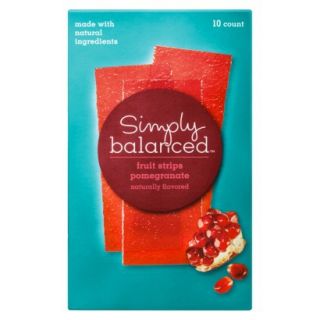 Simply Balanced Pomegranate Fruit strips 10 ct