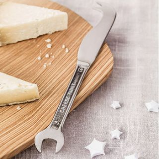 ploughman's gift set and spanner cheese knife by whisk hampers