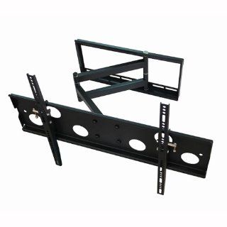 Mount Pros Low Profile Single Arm Articulating LED LCD Plasma TV Tilt Swing Flat Wall Mount for 32 60 Inch TV for up to VESA 700x475 Electronics