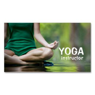 Yoga Instructor, Meditation Business Card